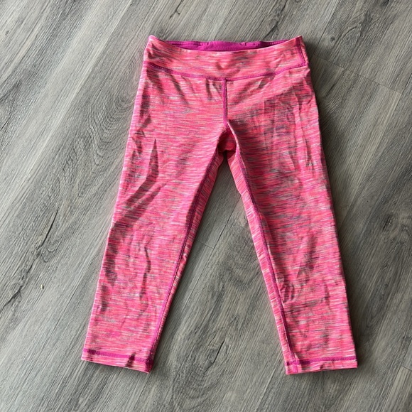 Lululemon Ivivva pink Capri pant leggings size 12 - Picture 2 of 11